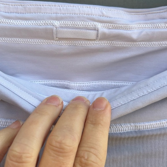 Lululemon lilac tye dye Pace Rival Skirt, size 10 - Picture 6 of 9